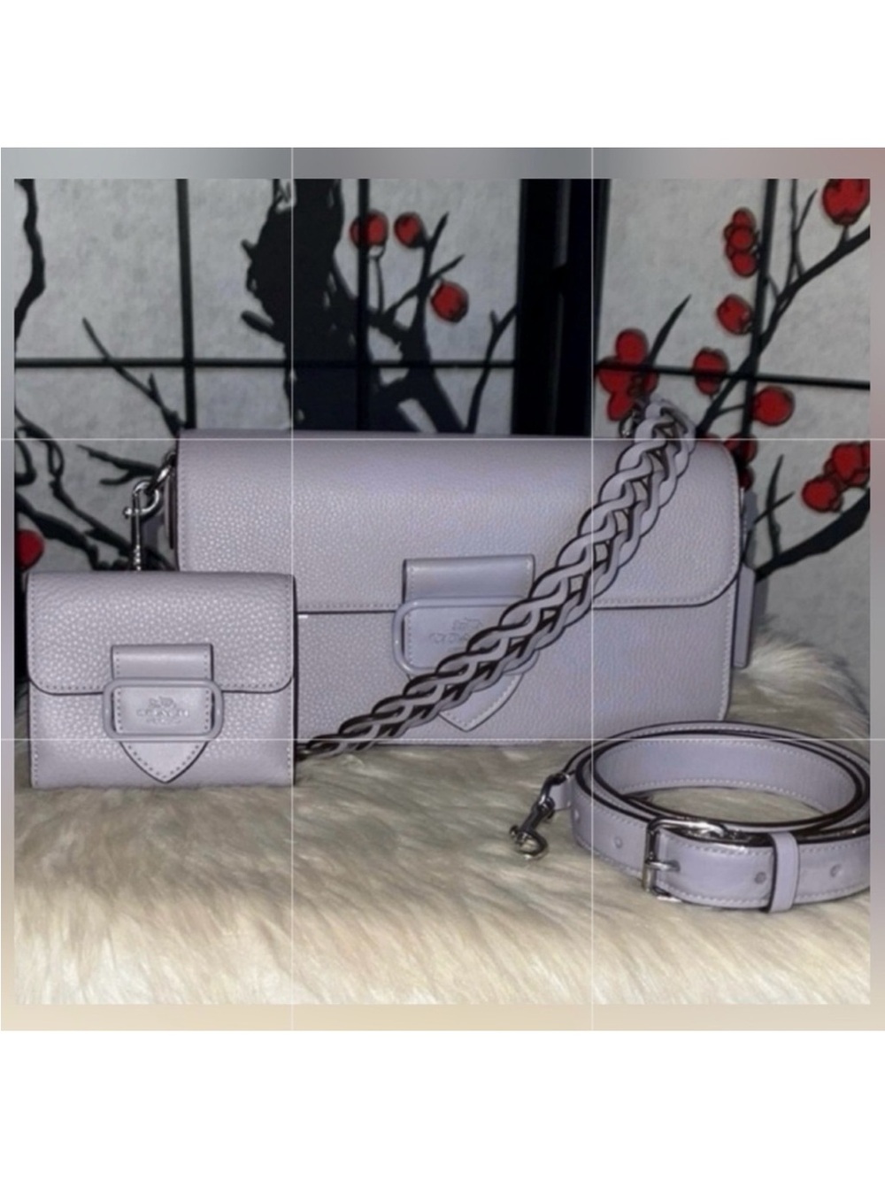 Coach MORGAN ShoulderBag with the MORGAN Wallet 2pc Set